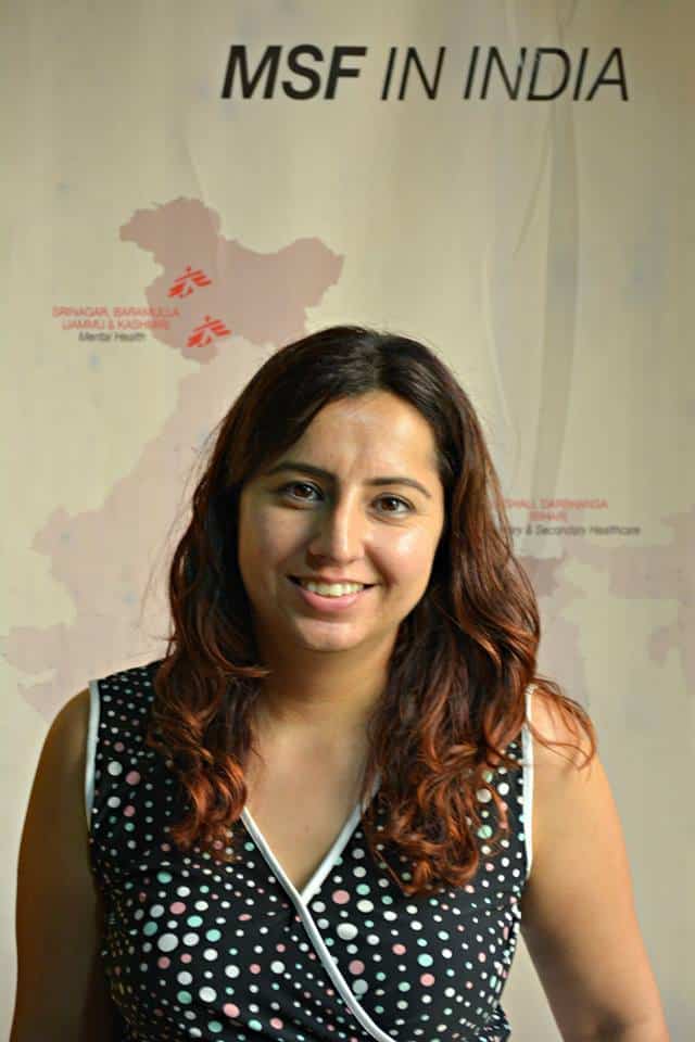 “MSF brings humanity into conflict areas where it is lacking the most.” – Bulbul Gopalani
